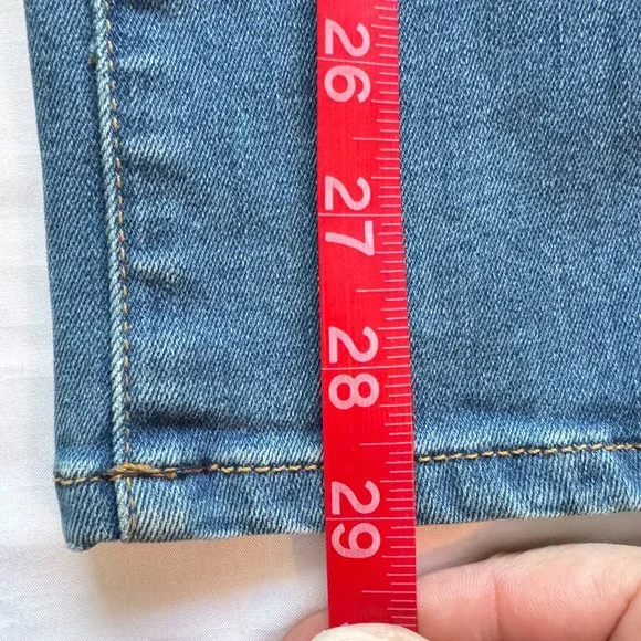 NWT L'Agence Skinny Straight Jeans in Medium Wash - Picture 6 of 8